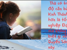 Kinh Thánh Khó Hiểu Quá?