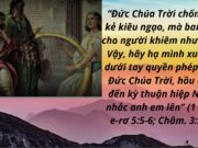 Sự khiêm nhượng đi trước sự tôn trọng