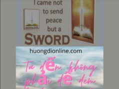 TA ĐẾN KHÔNG ĐEM BÌNH AN MÀ LÀ GƯƠM GIÁO?